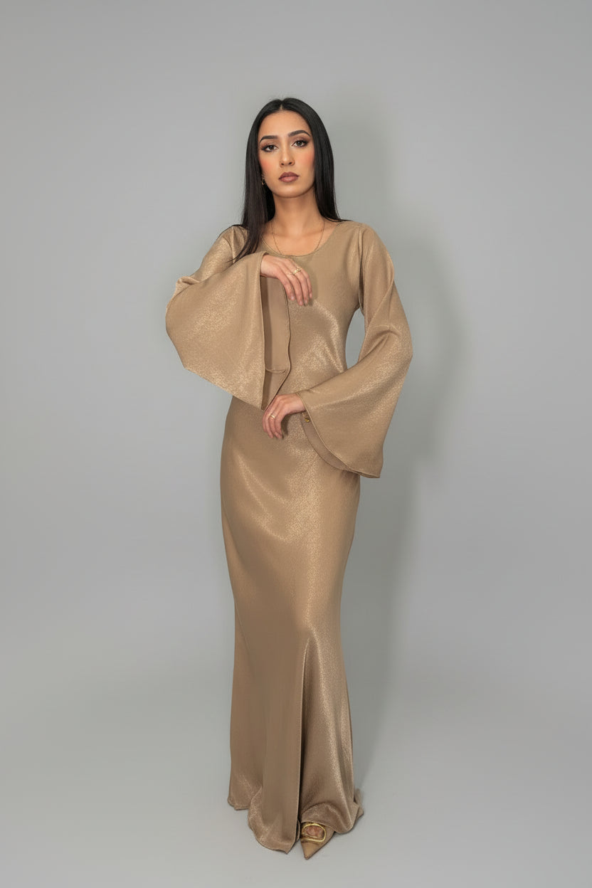 Crushed Satin dress